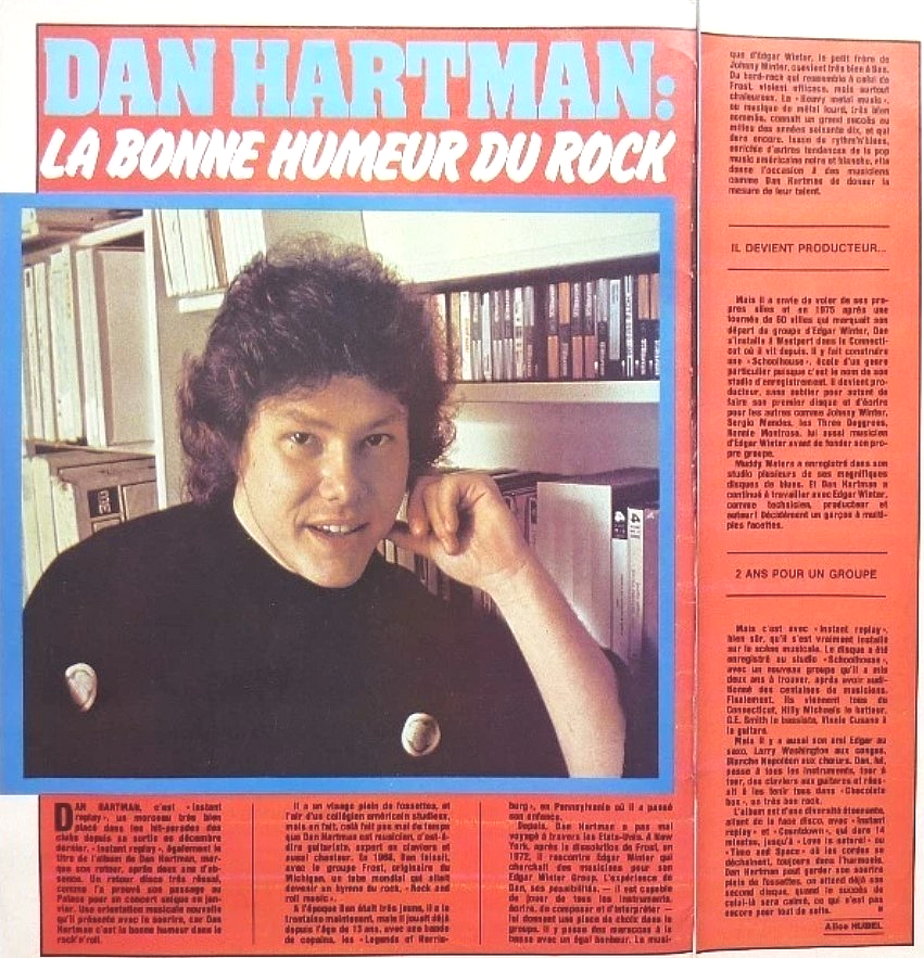 Dan Hartman French Article